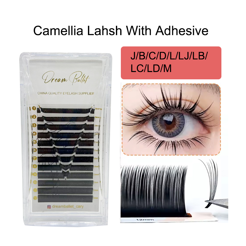 Eyelash Extension Russian Volume - Cílios Dream Ballet Camellia com Adesivo