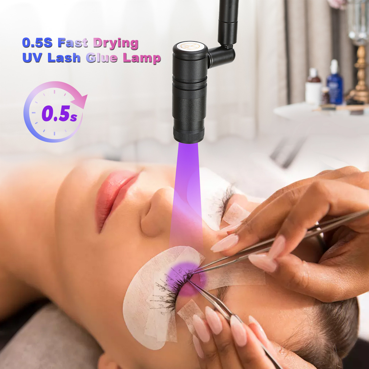 Lâmpada de extensão de cílios  - Eyelash Extension Uv avaliação e preço