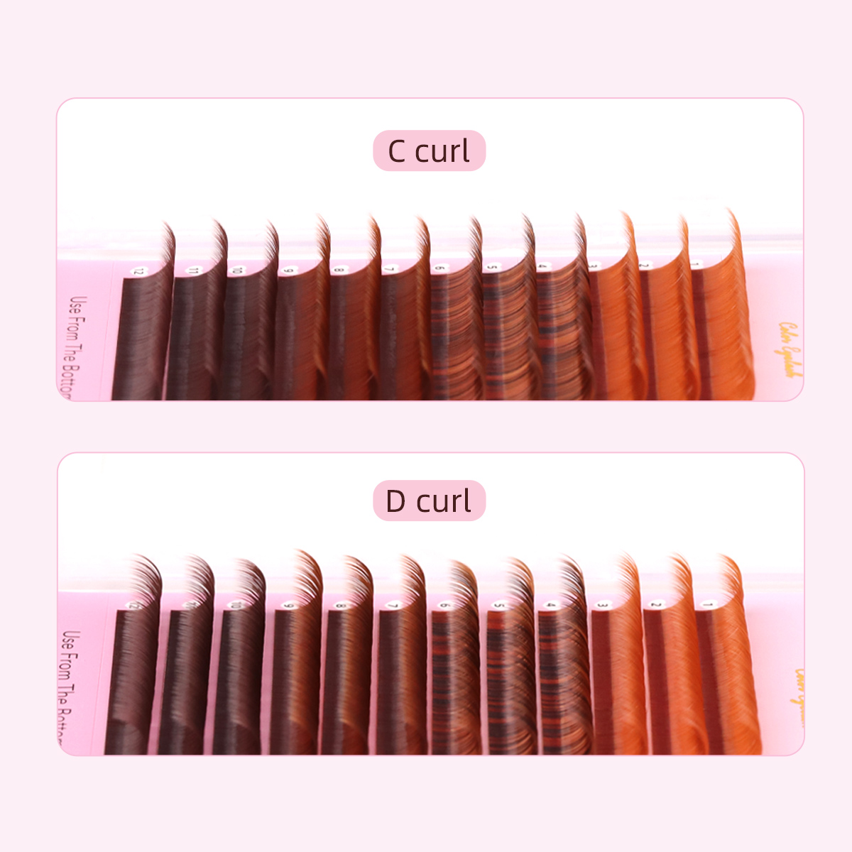 Lashprofessor cílios coloridos - Lash Tile Palette avaliação e preço