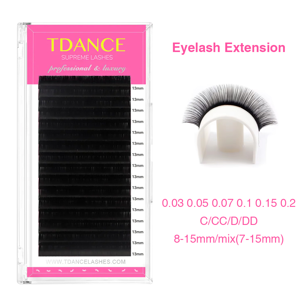 Tdance extensão de cílios 16 l - Eyelash Extension Russian Volume avaliação e preço