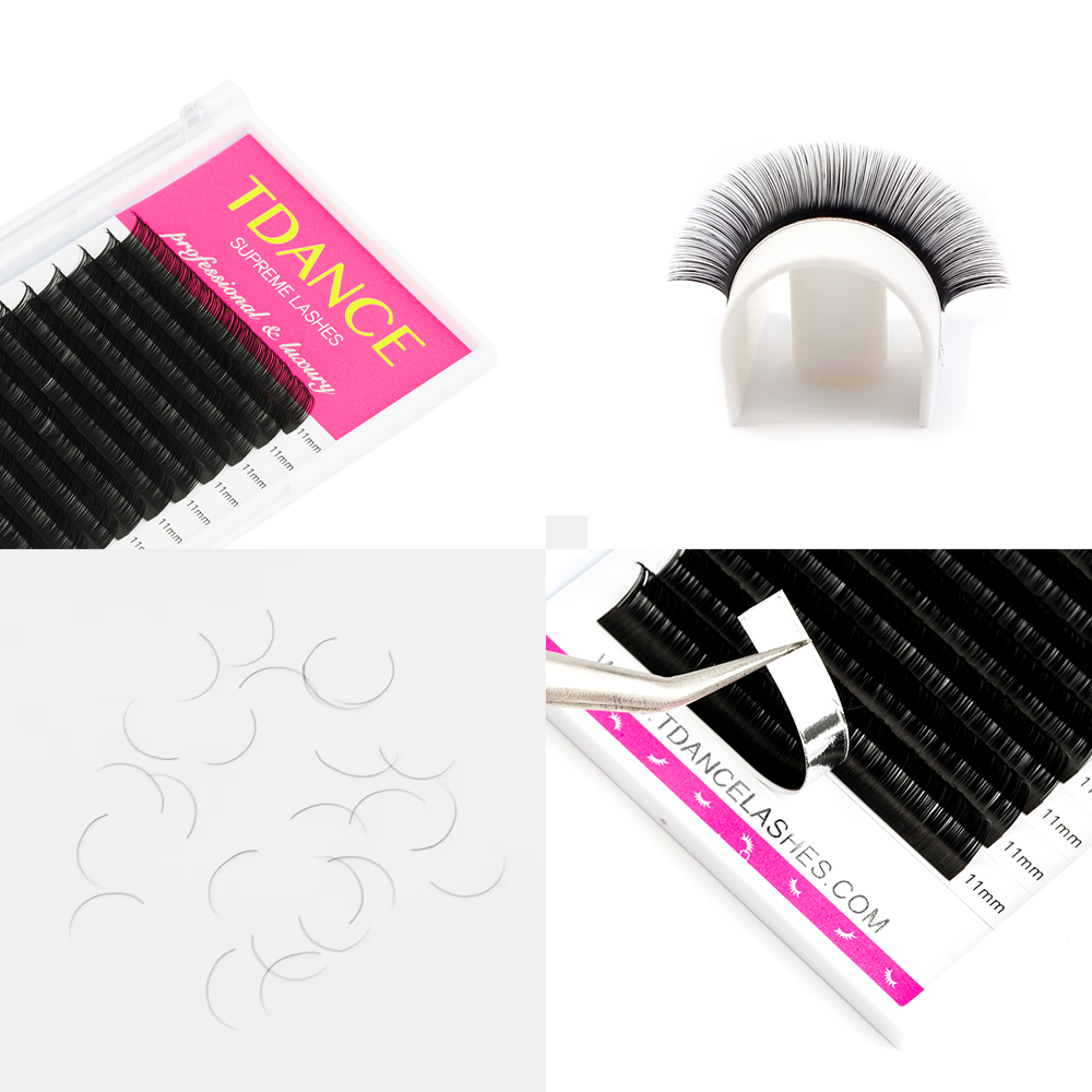 Tdance extensão de cílios 16 l - Eyelash Extension Russian Volume avaliação e preço