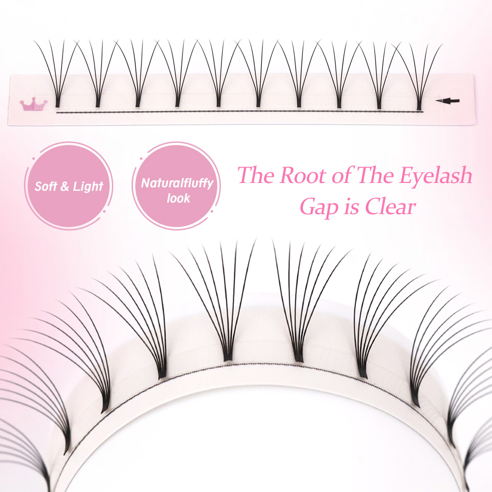 Wuud macio natural pré-fabrica - Eyelash Extension Russian Volume avaliação e preço