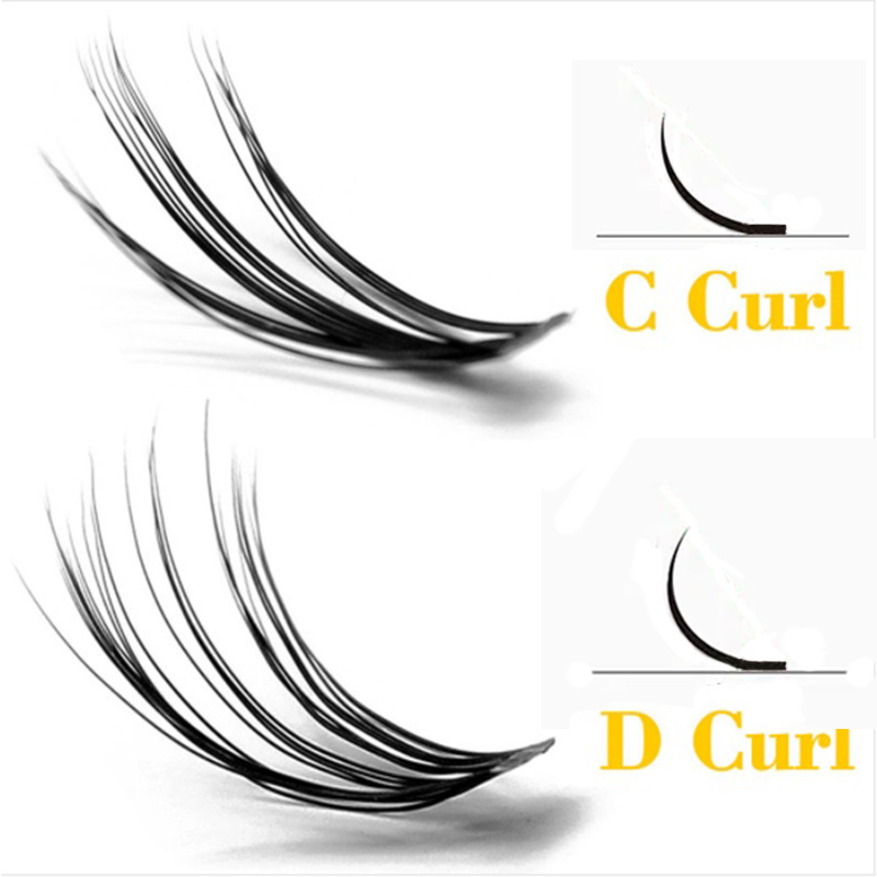 20/30d vison cílios naturais c - Eyelash Extension Russian Volume avaliação e preço