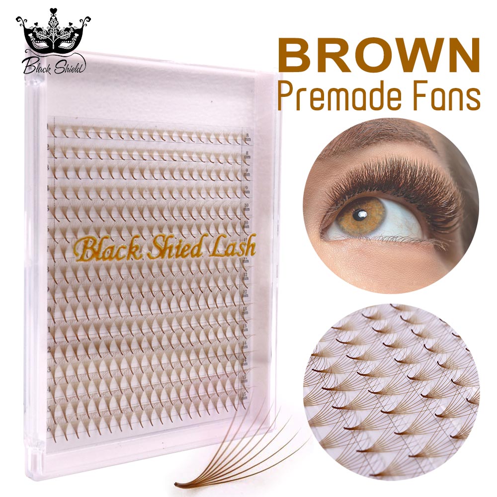 320 Cílios Postiços Coloridos  - Eyelash Extension Russian Volume avaliação e preço