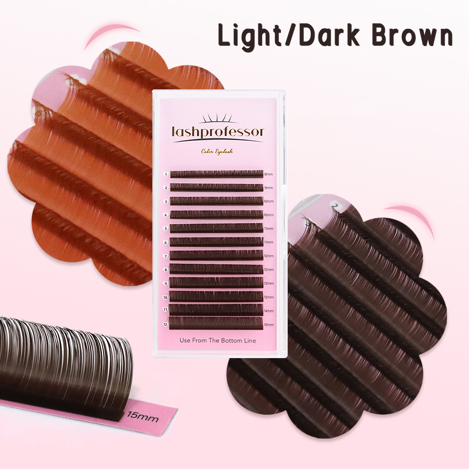 Extensão de cílios marrom escu - Lash Tile Palette avaliação e preço