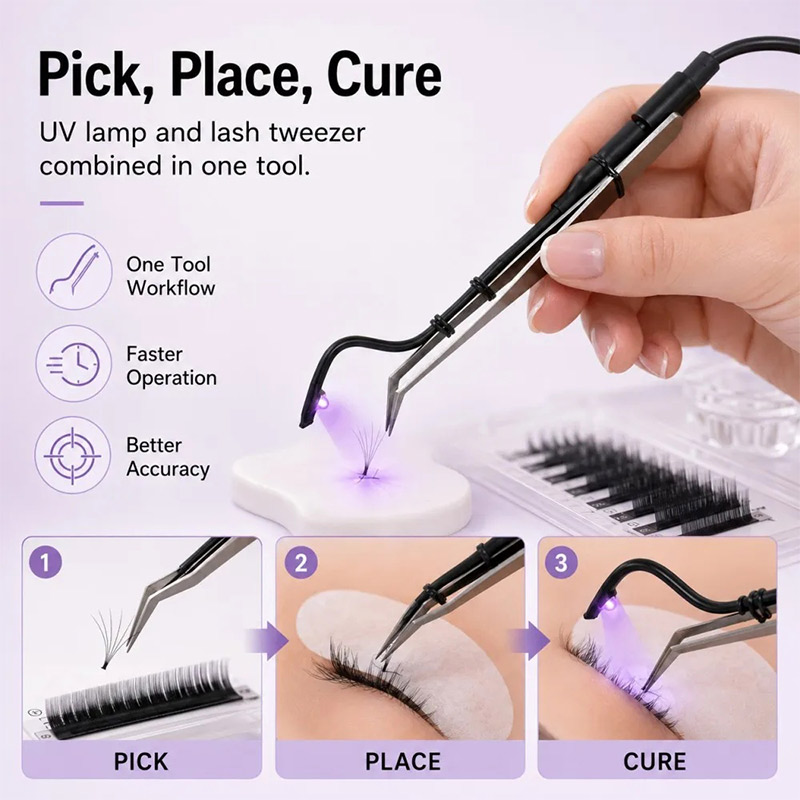 Mini lâmpada uv para cílios, p - Eyelash Extension Uv avaliação e preço