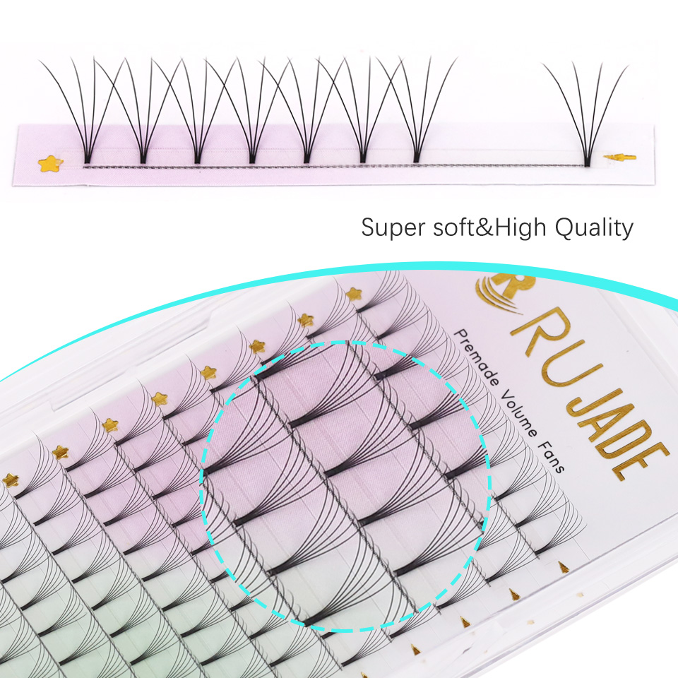 Rujade Cílios Postiços Pré-Mon - Eyelash Extension Russian Volume avaliação e preço