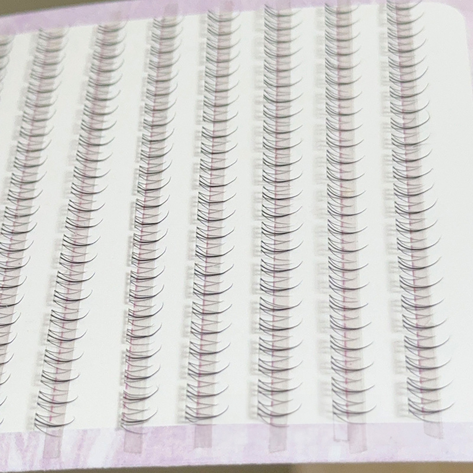 Cílios postiços com fundo de b - Eyelash Extension Korea avaliação e preço
