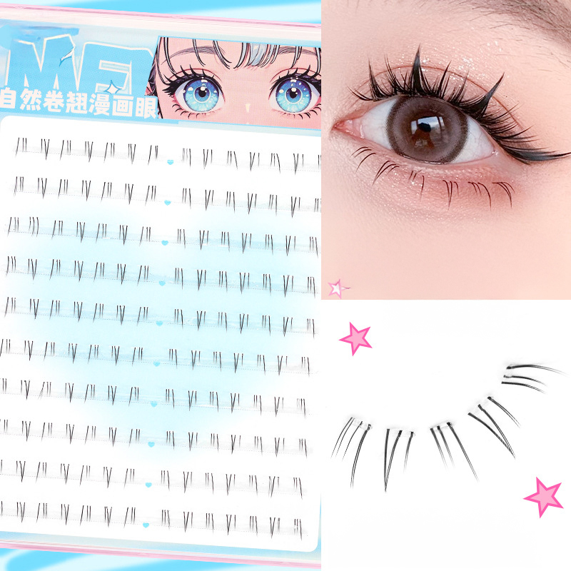 Cílios inferiores autoadesivos - Eyelash Extension Korea avaliação e preço